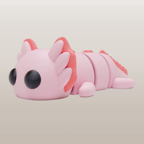 Pembe Axolotl